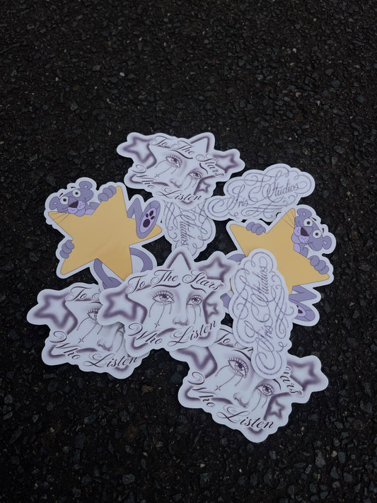3PK Stickers